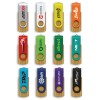 4GB Bamboo USB Drives Colours